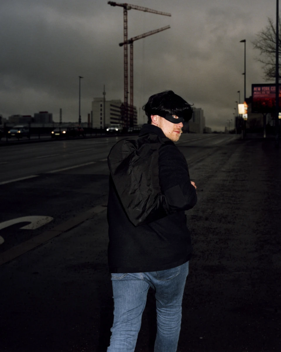 Bankrobber-Outfits for ZEIT Verbrechen