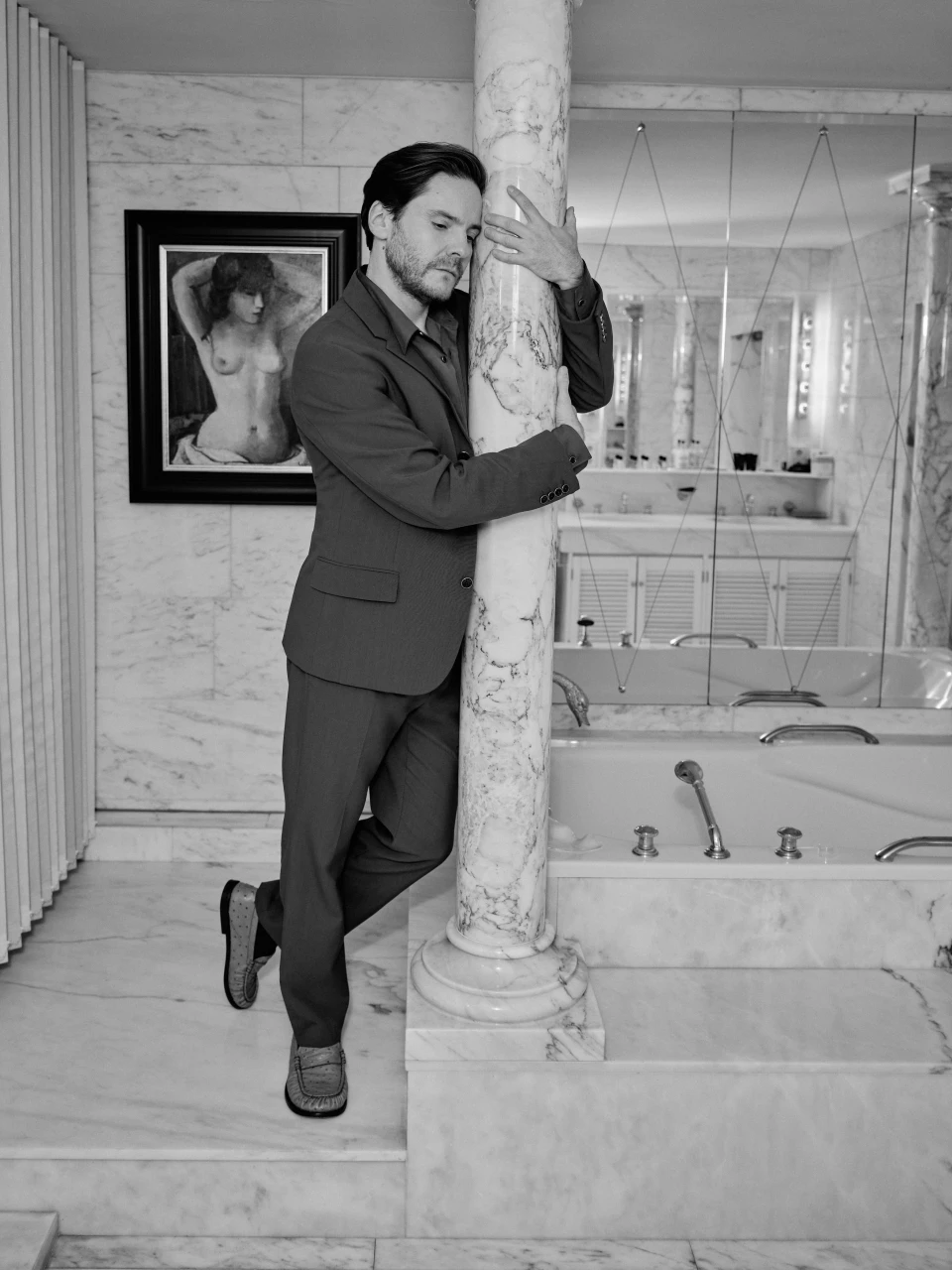 Daniel Brühl for Behind the Blinds