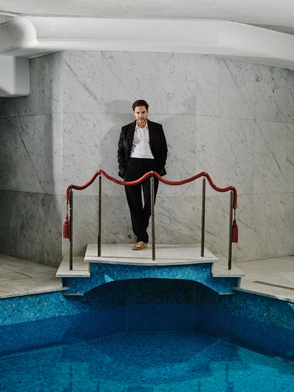 Daniel Brühl for Behind the Blinds